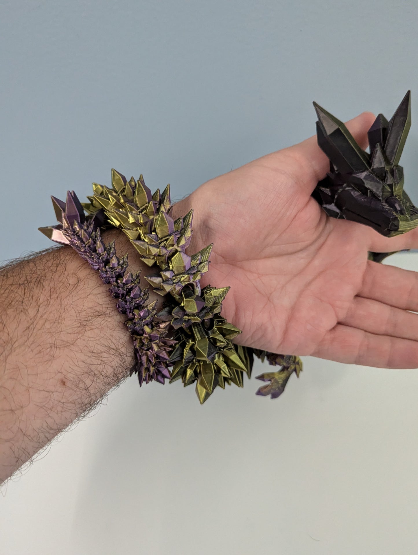 Articulated Dragon- Multicolor. By Saber3D