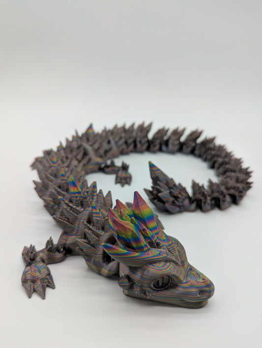 Articulated Dragon- Multicolor. By Saber3D